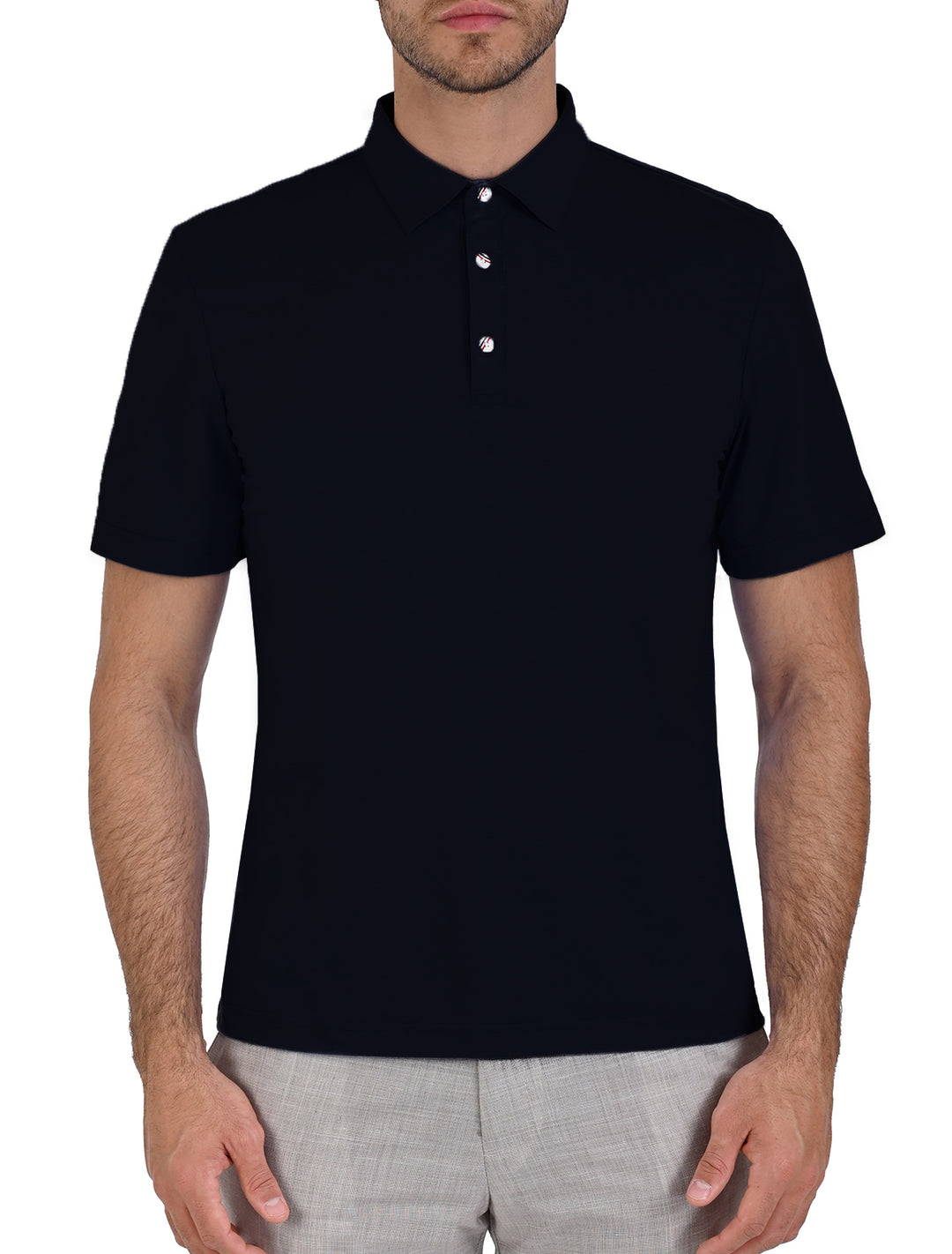 Playera Polo Ice Mint Negra